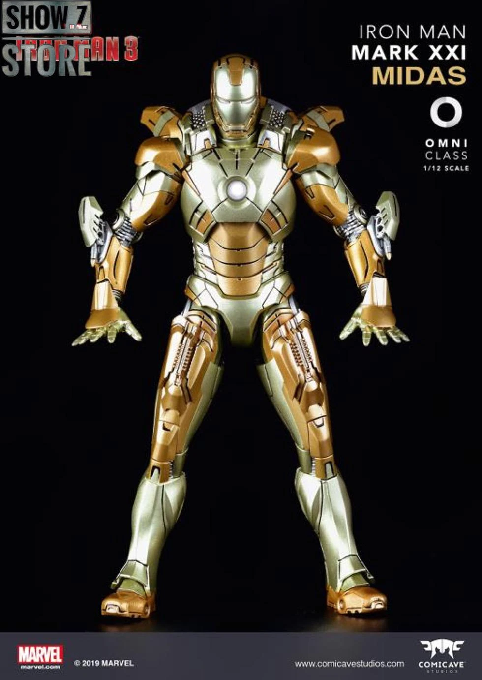 Comicave Studios 1/12 Omni Class MK21 Iron Man Midas 9 Comicave Studios 1/12 Omni Class MK21 Iron Man Midas - Image 7