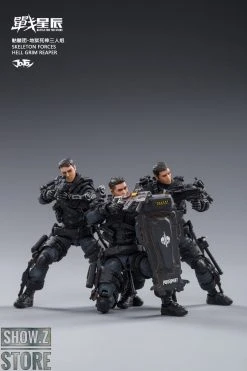 JoyToy Source 1/18 Hardcore Coldplay Skeleton Forces Hell Grim Reaper & Selena Set Of 4 -model store 529eee1ec7