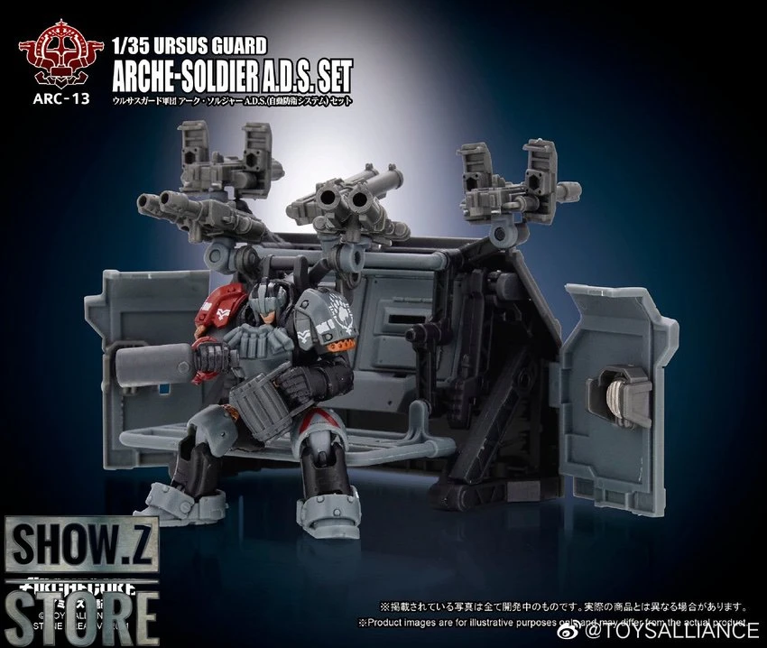 Toys Alliance ARC-13 Ursus Guard Arche-Soldier A.D.S. Set 13 Toys Alliance ARC-13 Ursus Guard Arche-Soldier A.D.S. Set - Image 11