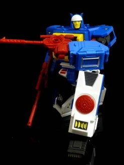 KFC Toys E.A.V.I. Metal Phase 4B Doubledeck Blaster Blue W/ Stinger & Mandy Cassettes -model store 531fb5ded2