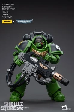 JoyToy Source 1/18 Warhammer 40K Salamanders Eradicators Brother T'Kren -model store 535bc9ca1b