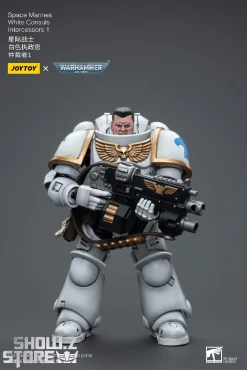 JoyToy Source 1/18 Warhammer 40K Space Marines White Consuls Intercessors 1 17 JoyToy Source 1/18 Warhammer 40K Space Marines White Consuls Intercessors 1 -model store 53f94347b1