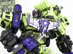 Generation Toy GT-99 Gravity Builder Devastator Metallic Painted Limited Version W/ Upgrade Kit -model store 5611740e54