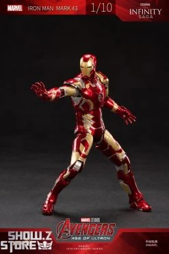 ZT Toys Marvel Licensed 1/10 Iron Man Mark 43 -model store 56362256d2