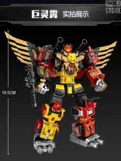 WeiJiang Wei Jiang WJ Complete Set Of 5 Sky Soarer Rampage Oversized Combination Mode POTP Feral Rex Predaking 9 WeiJiang Wei Jiang WJ Complete Set Of 5 Sky Soarer Rampage Oversized Combination Mode POTP Feral Rex Predaking -model store 56378d9559