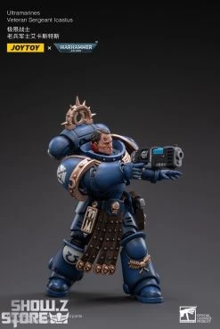 JoyToy Source 1/18 Warhammer 40K Space Ultramarines Veteran Sergeant Icastus -model store 56483ee7f6