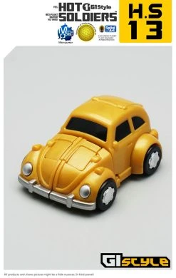 Mech Planet Hot Soldiers HS-13 MP21G Goldbug -model store 57a5669495