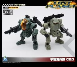 MechFansToys Lost Planet Powered-suit DA08C & DA09D Diaclone -model store 58333fd5b5