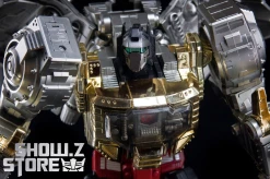 4th Party MP-08 King Grimlock Reximus Prime Oversized Stainless Steel Color Version -model store 58f6f70408
