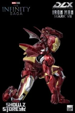 Threezero 1/12 Marvel Studio The Infinity Saga DLX Iron Man Mark 7 -model store 597b58cac3