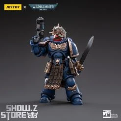 JoyToy Source 1/18 Warhammer 40K Space Ultramarines Veteran Sergeant Icastus -model store 598eee9c58