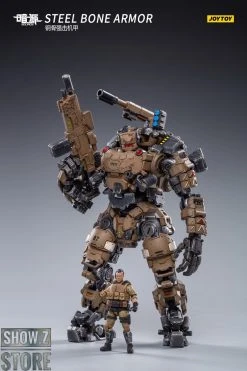 JoyToy Source 1/24 Steel Bone W/ Pilot Desert Version #2 -model store 59a3e44410