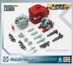 MechFansToys Lost Planet Coast Guard CG01 White Shark & CG02 Red Dragon 22 MechFansToys Lost Planet Coast Guard CG01 White Shark & CG02 Red Dragon -model store 59d1e6c457