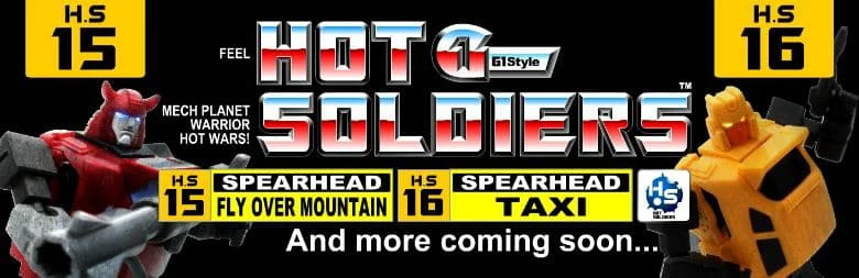 Mech Planet Hot Soldiers HS-15 Cliffjumper & HS-16 Hubcup Set Of 2 7 Mech Planet Hot Soldiers HS-15 Cliffjumper & HS-16 Hubcup Set Of 2 - Image 5