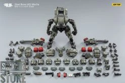 JoyToy Source 1/24 H02 Steel Bone Firepower Mecha Grey-Green Color W/ Pilot -model store 5b7c6861c6