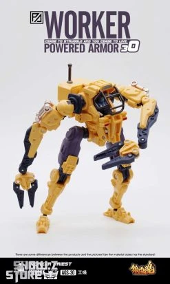 Forging Soul 1/60 AGS-30 Powered Armor Series Worker Priest Yellow Version -model store 5baf39acc1