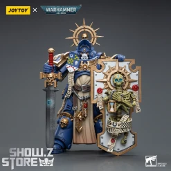 JoyToy Source 1/18 Warhammer 40K Ultramarines Primaris Captain With Relic Shield And Power Sword