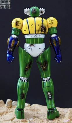 King Arts Diecast Scene Series DFS075 Steel Jeeg Battle Damaged Version -model store 5c5e6fded7