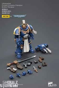 JoyToy Source 1/18 Warhammer 40K Ultramarines Primaris Company Champion Brother Parnaeus -model store 5cb5fc1ee7