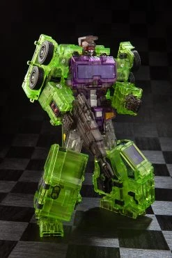 Toyworld TW-C07C Constructor Devastator Clear Version Full Set Of 6 Figures TW-07C Clear Constructor -model store 5db21ec260