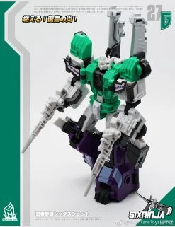 MechFansToys MF-27G SixNinja Sixshot G1 Version -model store 5dcd662bcf