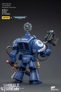 JoyToy Source 1/18 Warhammer 40K Ultramarines Terminators Sergeant Terconon -model store 5eb31e8eb1