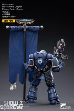JoyToy Source 1/18 Warhammer 40K Ultramarines Heroes Of The Chapter Primaris Ancient Posca -model store 5edafedfd0