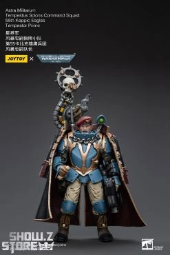 JoyToy Source 1/18 Warhammer 40K Astra Militarum Tempestus Scions Command Squad 55th Kappic Eagles Tempestor Prime -model store 5ef136c83d