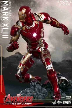 Hot Toys HT 1/6 Iron Man Mark XLIII MK43 MMS278D09 Avengers: Age Of Ultron Collectible Figure -model store 5f1808e3ae