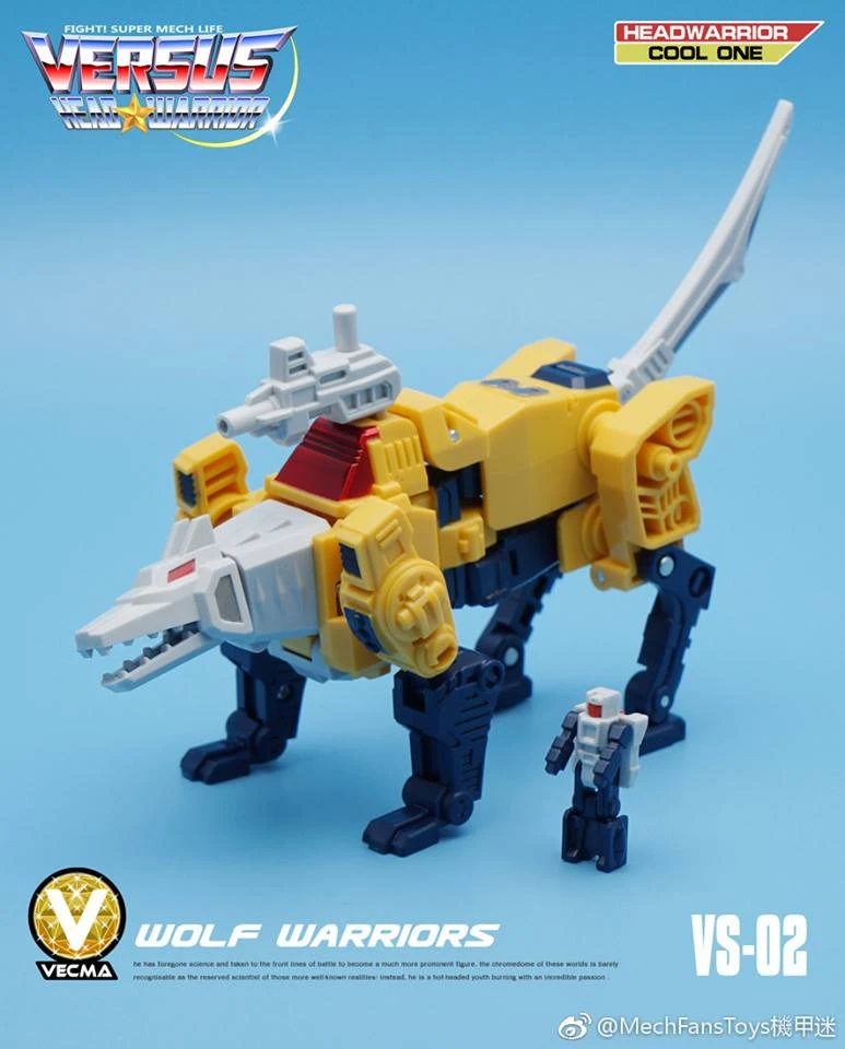 MechFansToys VECMA Toys VS-02 Wolf Weirdwolf 17 MechFansToys VECMA Toys VS-02 Wolf Weirdwolf - Image 15