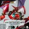 Threezero Studio Getter Robo Shin Getter 1 Metallic Version -model store 6000af787f