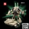 Baicai M1A1-A21 Abrams Brawl Tank Warrior Desert Color -model store 6065f215cb