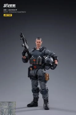 JoyToy Source 1/18 NORTH Firehammer Assault Mech W/ Pilot -model store 612ea87b3d