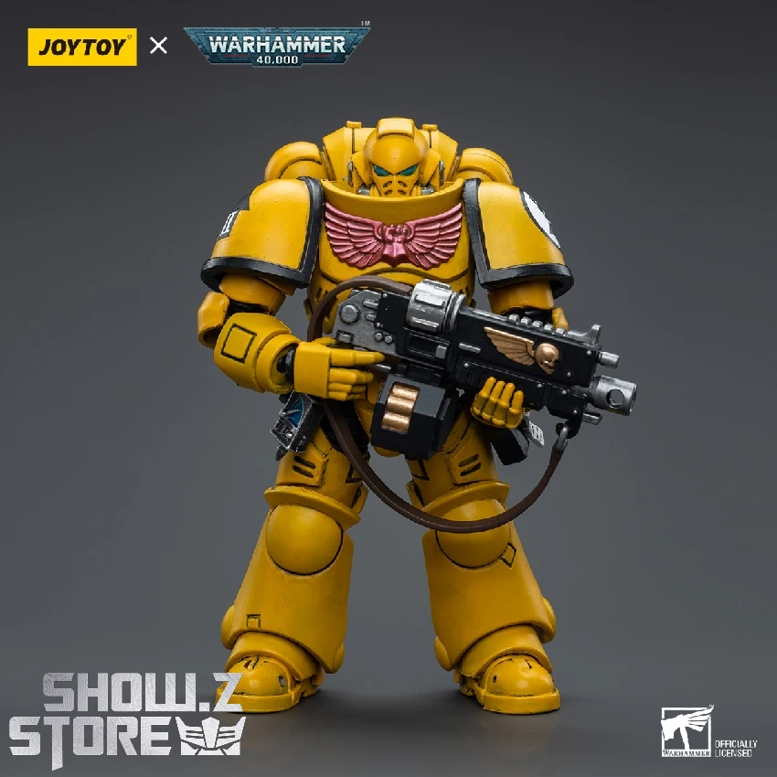 JoyToy Source 1/18 Warhammer 40K Imperial Fists Intercessors 4 JoyToy Source 1/18 Warhammer 40K Imperial Fists Intercessors - Image 2