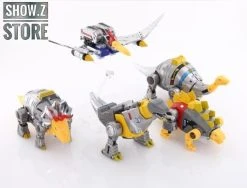 DX9 Toys War In Pocket Dinobots Set Of 5 (X18 Bumper, X19 Quaker, X20 Skyer, X21 Thorner, X22 Rager) -model store 62c0414b9e