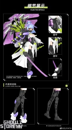 Suyata 1/12 The Hunter's Poem Mecha Girl Yukihime Model Kit -model store 62cb9f9ef5