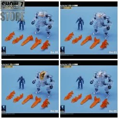 MechFansToys Lost Planet Powered-Suit DA02T/03T/08T/09T Clear Version Set Of 4 -model store 62e93b5ba7