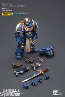 JoyToy Source 1/18 Warhammer 40K Ultramarines Primaris Company Champion 17 JoyToy Source 1/18 Warhammer 40K Ultramarines Primaris Company Champion -model store 63c15d6198
