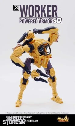 Forging Soul 1/60 AGS-30 Powered Armor Series Worker Priest Yellow Version -model store 644d5305c6