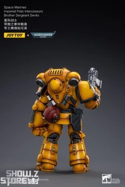 JoyToy Source 1/18 Warhammer 40K Imperial Fists Intercessors Brother Sergeant Sevito 12 JoyToy Source 1/18 Warhammer 40K Imperial Fists Intercessors Brother Sergeant Sevito -model store 64a6b4e24a