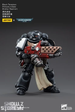 JoyToy Source 1/18 Warhammer 40K Black Templars Primaris Initiate Brother Raemont 14 JoyToy Source 1/18 Warhammer 40K Black Templars Primaris Initiate Brother Raemont -model store 656e778655
