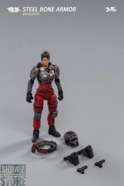 JoyToy Source 1/24 Steel Bone W/ Pilot 2nd White Version -model store 668b837397