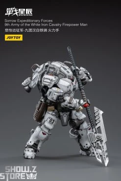 JoyToy Source 1/18 Sorrow Expeditionary Forces 9th Army Of The White Iron Cavalry Firepower Man -model store 66d2b8f23d
