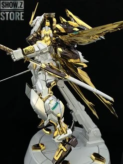 [SZ Custom] Nillson Work 1/60 MBF-P02 Gundam Astray Gold Frame W/ Electroplated Chrome Painting -model store 676a500192