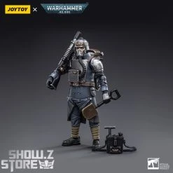 JoyToy Source 1/18 Warhammer 40K Death Korps Of Krieg Veteran Squad Guardsman Demolitions Specialist -model store 681d9698df