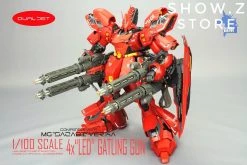 Zhile ZL MG 1/100 4X Sazabi MSN-04 Gatling Gun Add On Kit W/ LED -model store 6839f31ba1