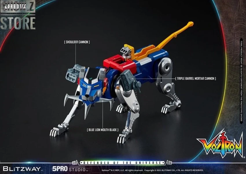 Blitzway X 5PRO Studio Voltron Beast King Golion 14 Blitzway X 5PRO Studio Voltron Beast King Golion - Image 12