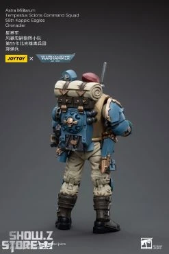 JoyToy Source 1/18 Warhammer 40K Astra Militarum Tempestus Scions Command Squad 55th Kappic Eagles Grenadier -model store 6a957adbbc