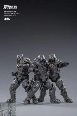 JoyToy Source 1/18 Hammer Of Steel Interstellar Trooper Set Of 3 -model store 6b07933597