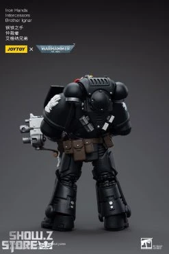JoyToy Source 1/18 Warhammer 40K Iron Hands Intercessors Brother Ignar -model store 6b4b1d305f